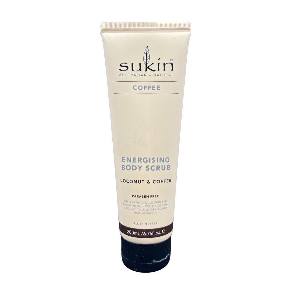 Sukin Coconut & Coffee Energizing Body Scrub